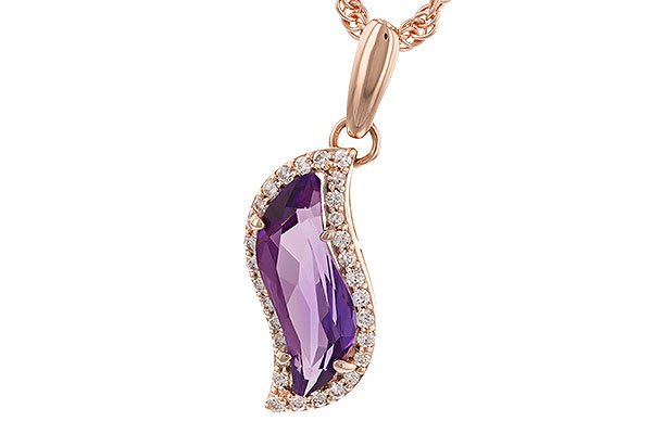 M291-85965: NECK 1.34 TW AMETHYST 1.48 TGW