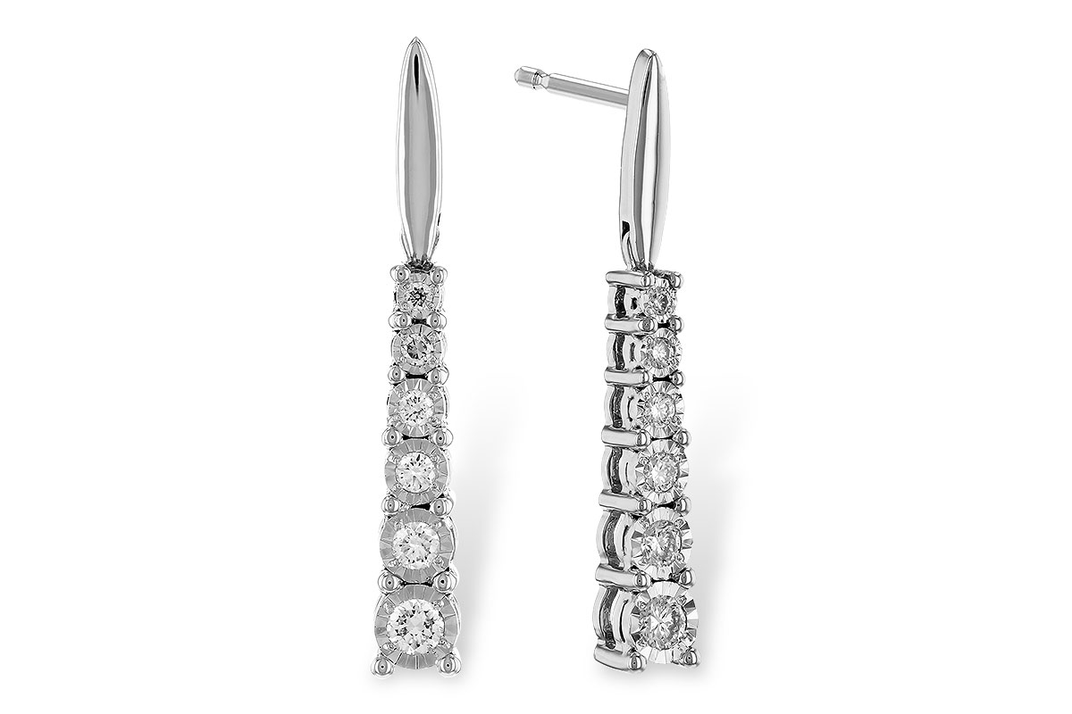 M291-90465: EARRING .20 TW