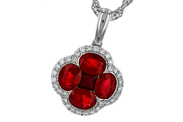 M292-75001: NECKLACE 1.72 RUBY 1.87 TGW