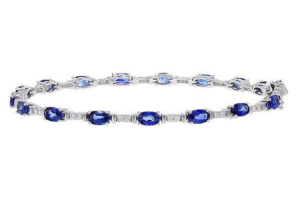 M292-75083: BRACELET 4.92 SAPPHIRE 5.24 TGW (7")