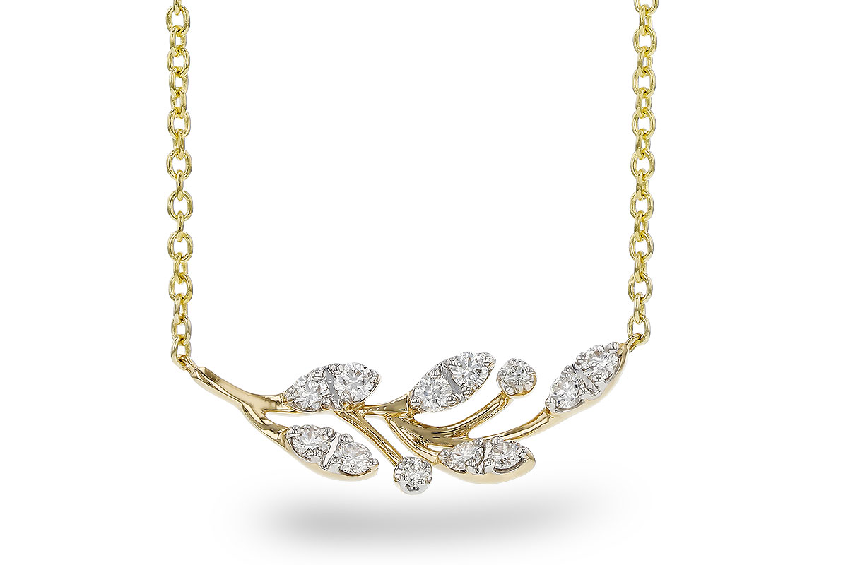 M292-75910: NECKLACE .32 TW (18")