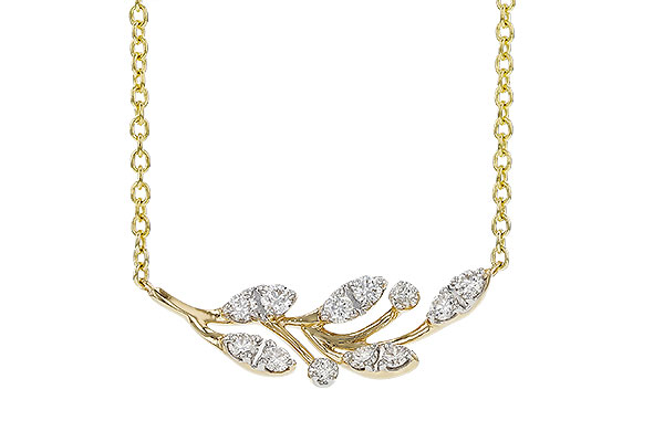 M292-75910: NECKLACE .32 TW (18")