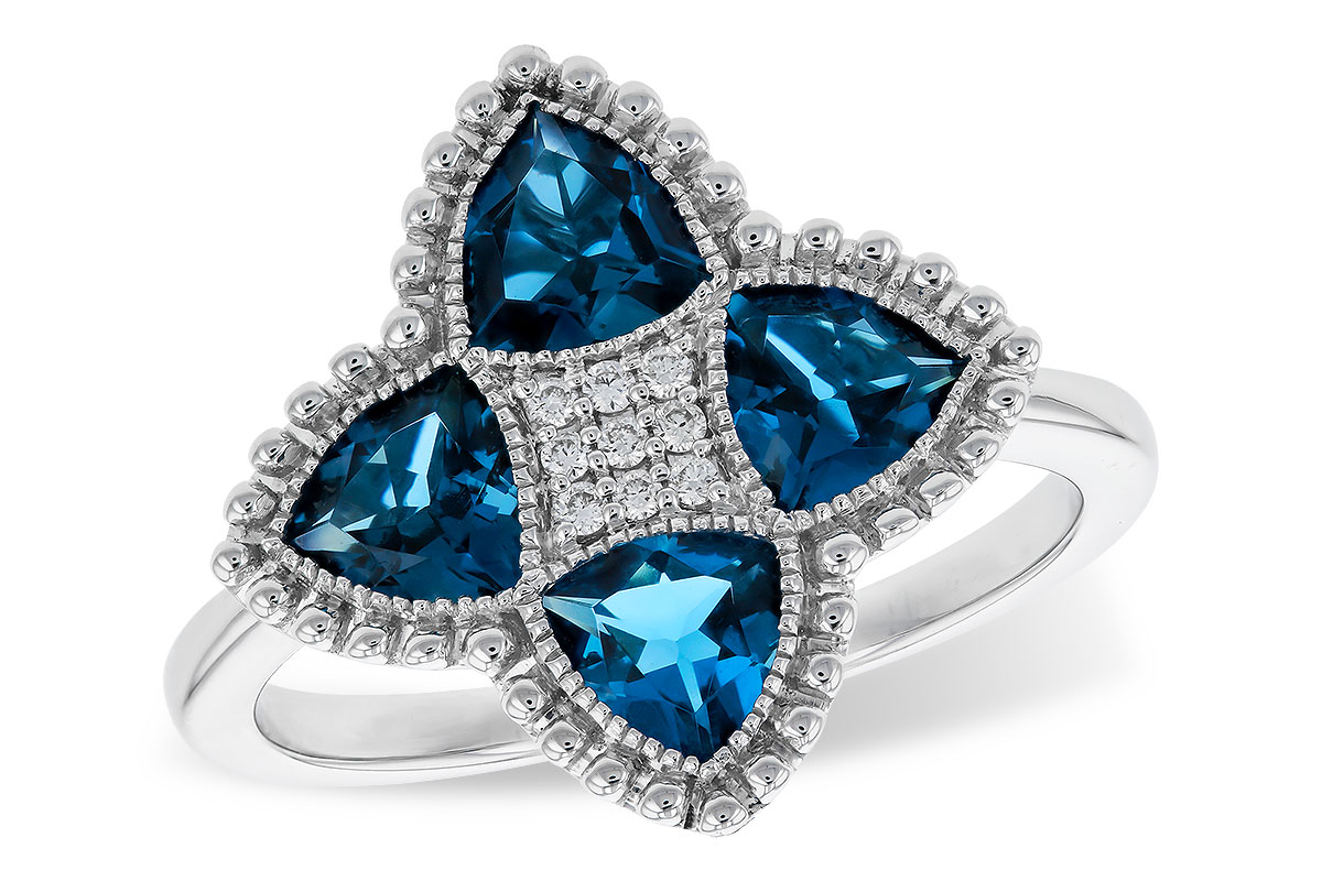 M292-77729: LDS RG 1.62 LONDON BLUE TOPAZ 1.66 TGW