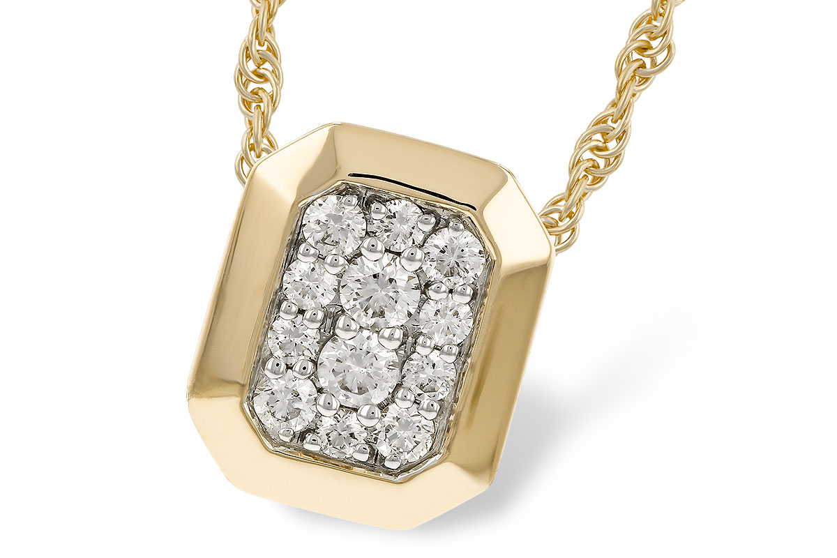 M292-79556: NECKLACE .25 TW
