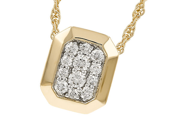 M292-79556: NECKLACE .25 TW