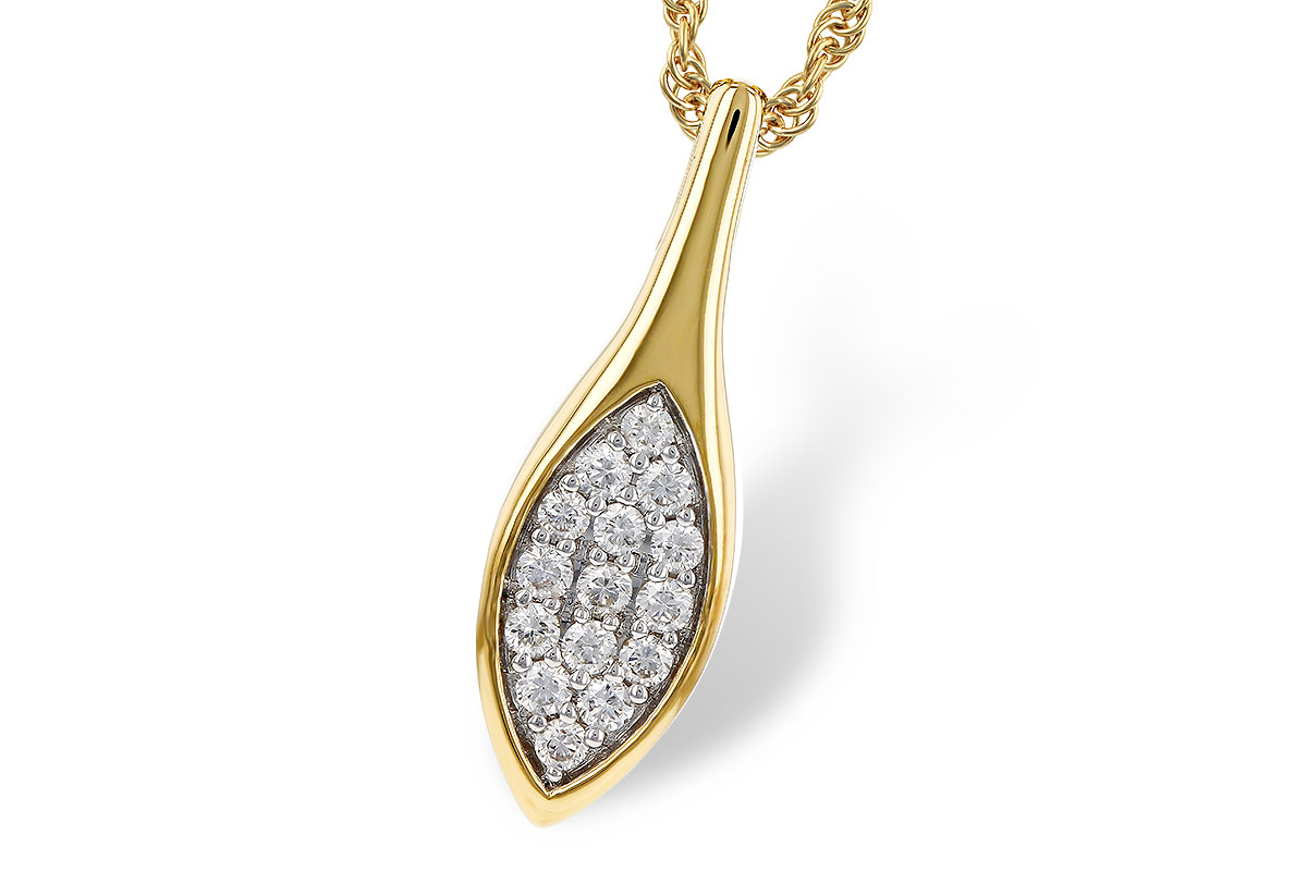 M292-79629: NECKLACE .20 TW