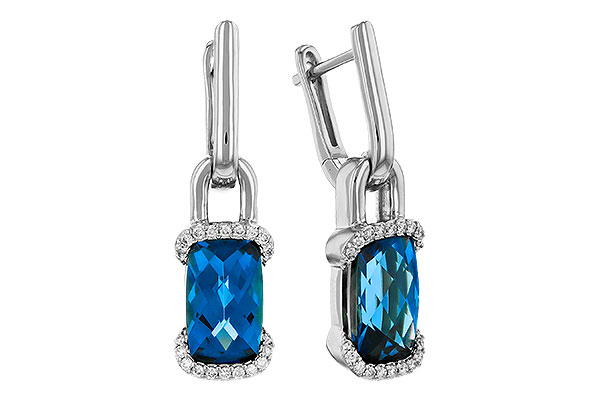 M292-81392: EARR 4.30 TW LONDON BT 4.45 TGW (10x6MM LBT)