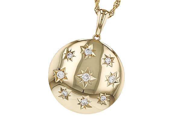M293-64138: NECKLACE .17 TW